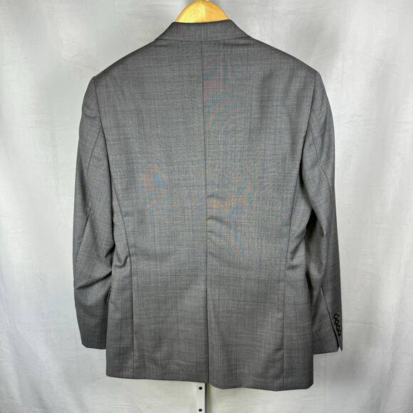 Ralph Lauren Wool Stretch Two Button Gray Sport Coat Men's 38R - Picture 5 of 10